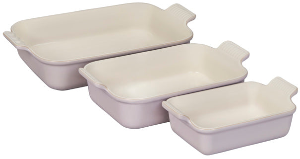 Heritage Set of 3 Rectangular Dishes