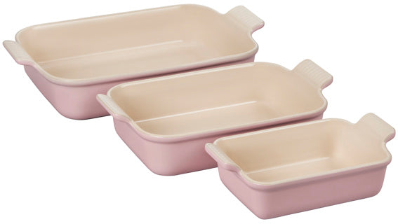 Heritage Set of 3 Rectangular Dishes