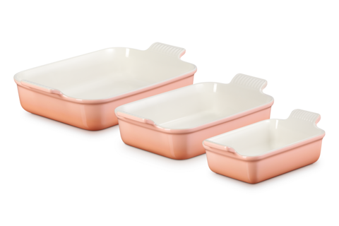Heritage Set of 3 Rectangular Dishes